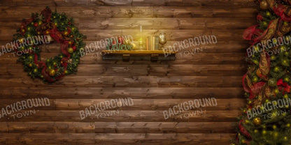 Magic of Santa Believe Wall Tree / No Presents 16’x8’ UltraCloth (192 x 96 inch) Backdrop