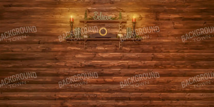 Magic of Santa Believe Wall Wide 16’x8’ UltraCloth (192 x 96 inch) Backdrop