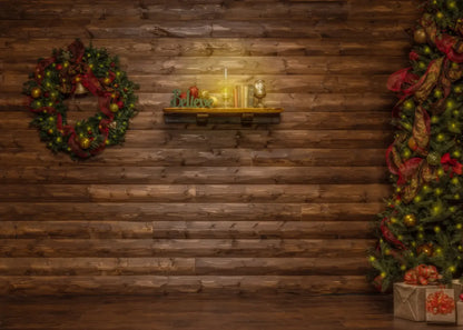 Magic of Santa Believe Wall Wide 7’x5’ UltraCloth (84 x 60 inch) Backdrop