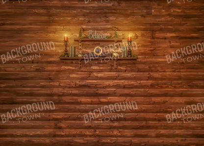 Magic of Santa Believe Wall Wide 7’x5’ UltraCloth (84 x 60 inch) Backdrop