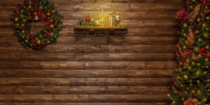Magic of Santa Believe Wall Wide Backdrop
