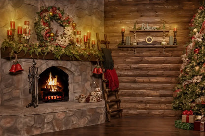 Magic of Santa Coble Full 12’x8’ UltraCloth (144 x 96 inch) Backdrop