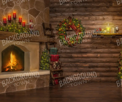 Beige Christmas Backdrop for Photography