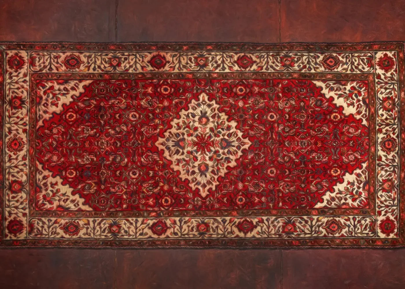 Magic of Santa Rug 7’x5’ RubberMat Floor (84 x 60 inch) RubberMat Floor
