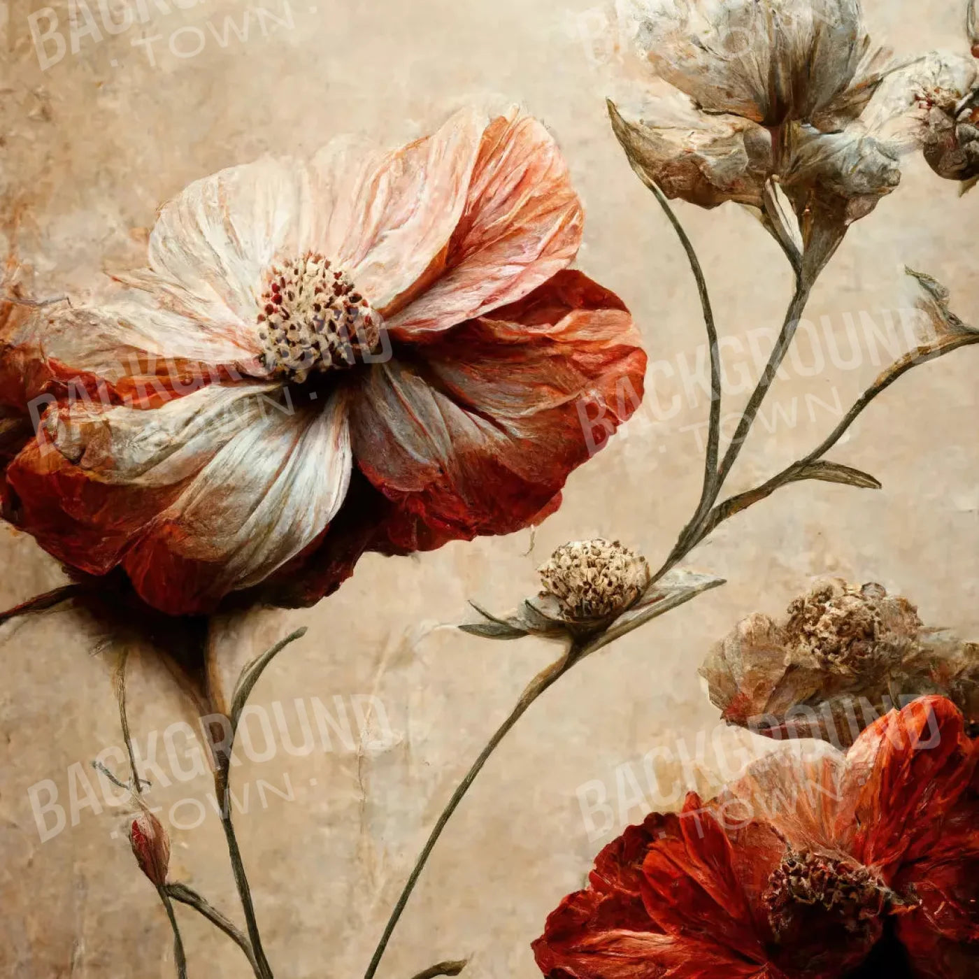 Magnlia Dreams 8X8 Fleece ( 96 X Inch ) Backdrop