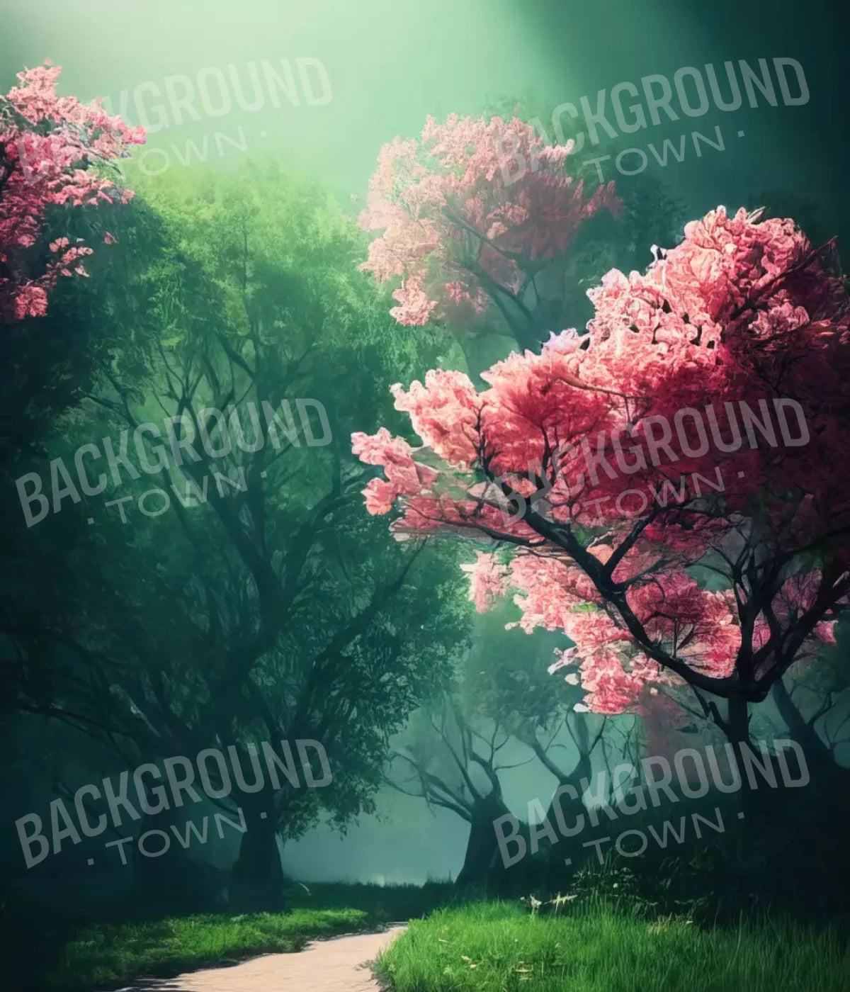 Magnolia Path 10X12 Ultracloth ( 120 X 144 Inch ) Backdrop