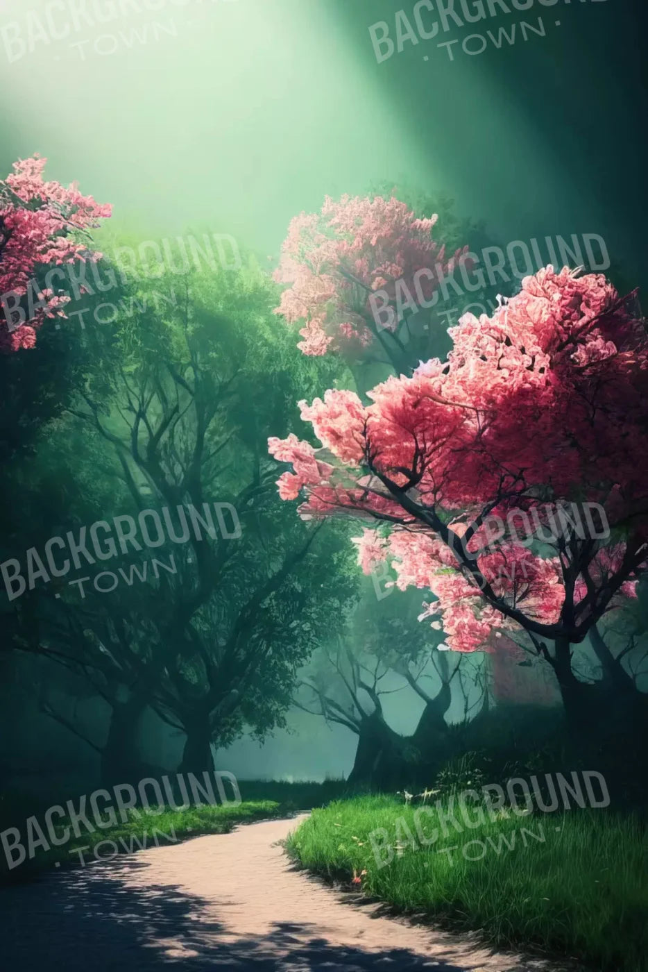 Magnolia Path 5X8 Ultracloth ( 60 X 96 Inch ) Backdrop