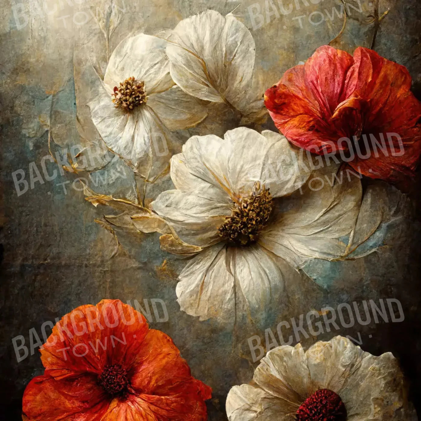 Magnolia Warmth 10X10 Ultracloth ( 120 X Inch ) Backdrop