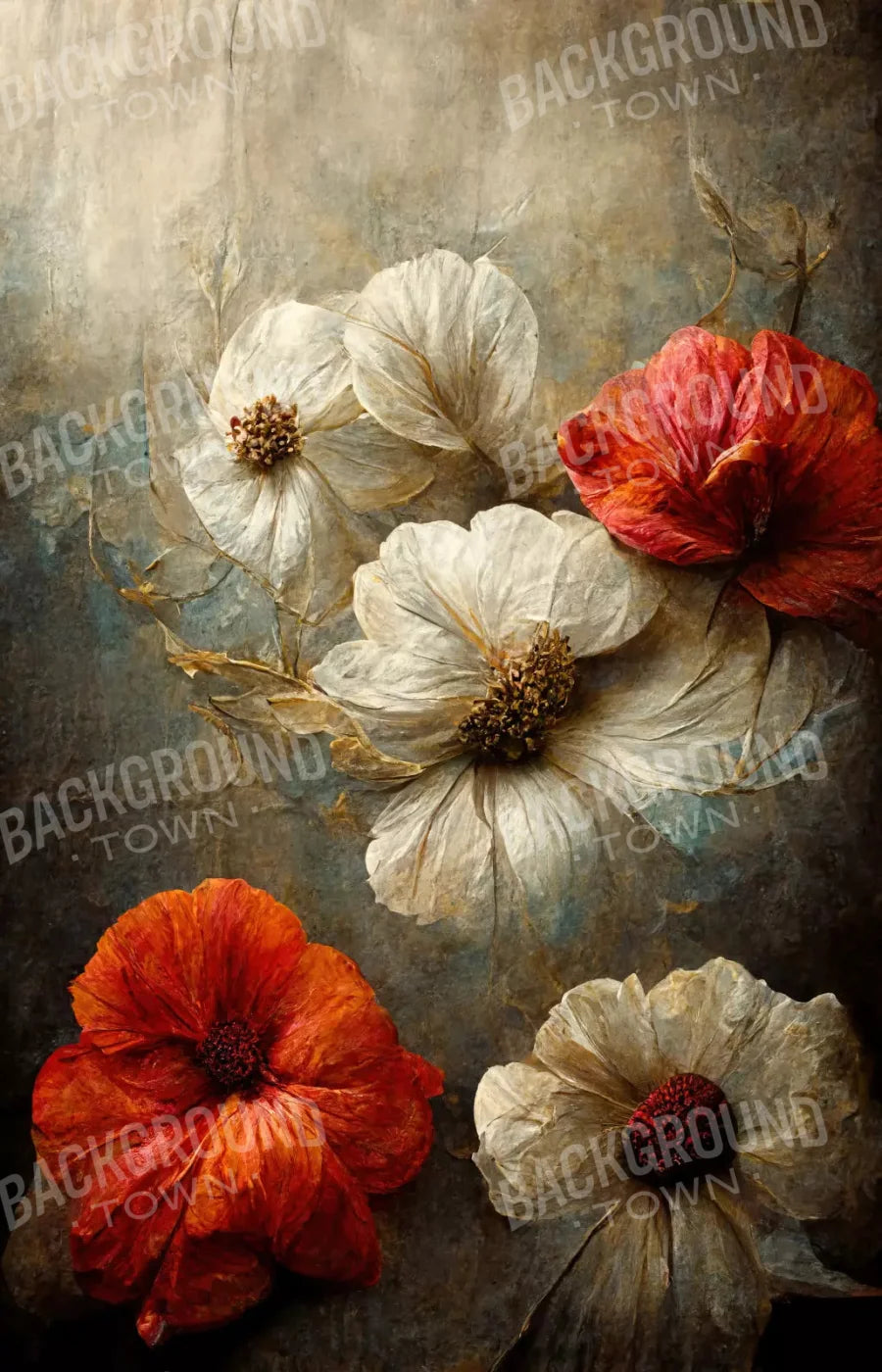 Magnolia Warmth 8X12 Ultracloth ( 96 X 144 Inch ) Backdrop