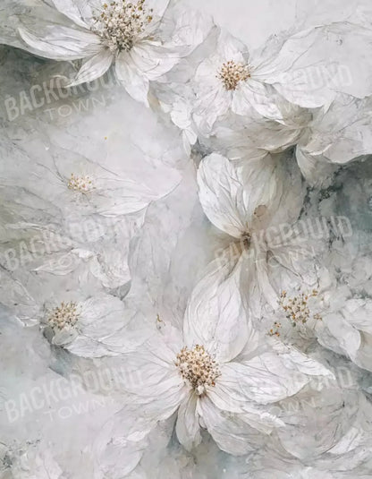 Magnolia Wish 6X8 Fleece ( 72 X 96 Inch ) Backdrop