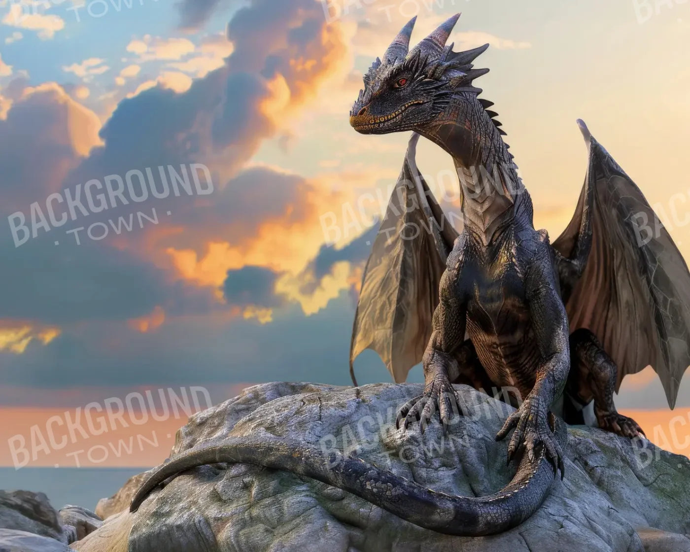 Magestic Dragon 10’x8’ Fleece (120 x 96 inch) Backdrop