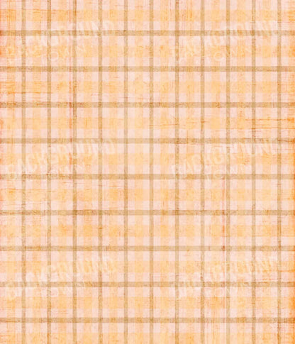 Mango Plaid 10X12 Ultracloth ( 120 X 144 Inch ) Backdrop