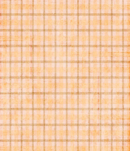 Mango Plaid 10X12 Ultracloth ( 120 X 144 Inch ) Backdrop