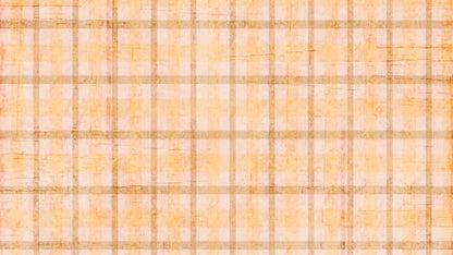 Mango Plaid 14X8 Ultracloth ( 168 X 96 Inch ) Backdrop