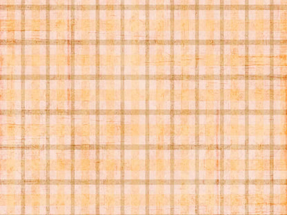 Mango Plaid 68X5 Fleece ( 80 X 60 Inch ) Backdrop