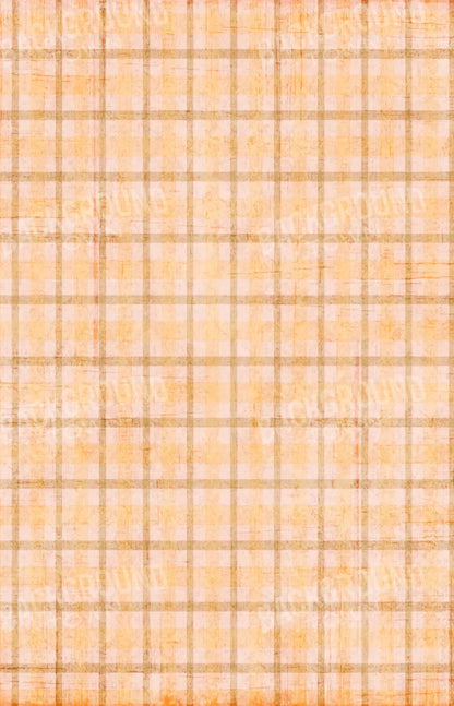 Mango Plaid 8X12 Ultracloth ( 96 X 144 Inch ) Backdrop