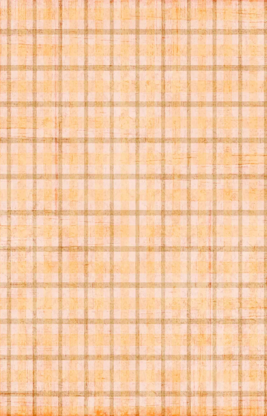 Mango Plaid 8X12 Ultracloth ( 96 X 144 Inch ) Backdrop