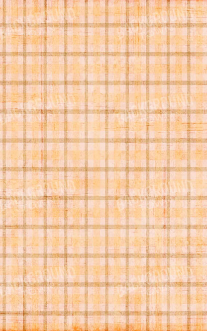 Mango Plaid 9X14 Ultracloth ( 108 X 168 Inch ) Backdrop