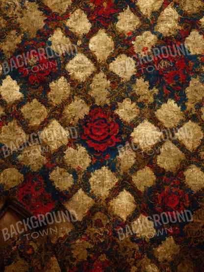 Mansion Corridor 8X10 Fleece ( 96 X 120 Inch ) Backdrop