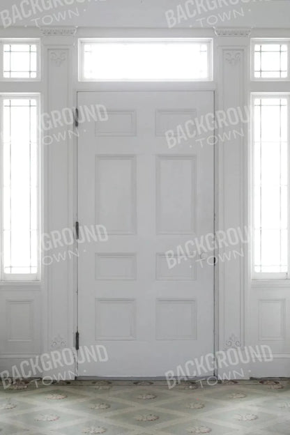 Mansion Door 5X8 Ultracloth ( 60 X 96 Inch ) Backdrop