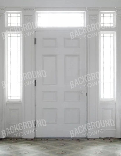 Mansion Door 6X8 Fleece ( 72 X 96 Inch ) Backdrop