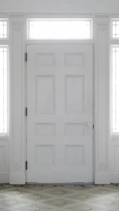 Mansion Door 8X14 Ultracloth ( 96 X 168 Inch ) Backdrop