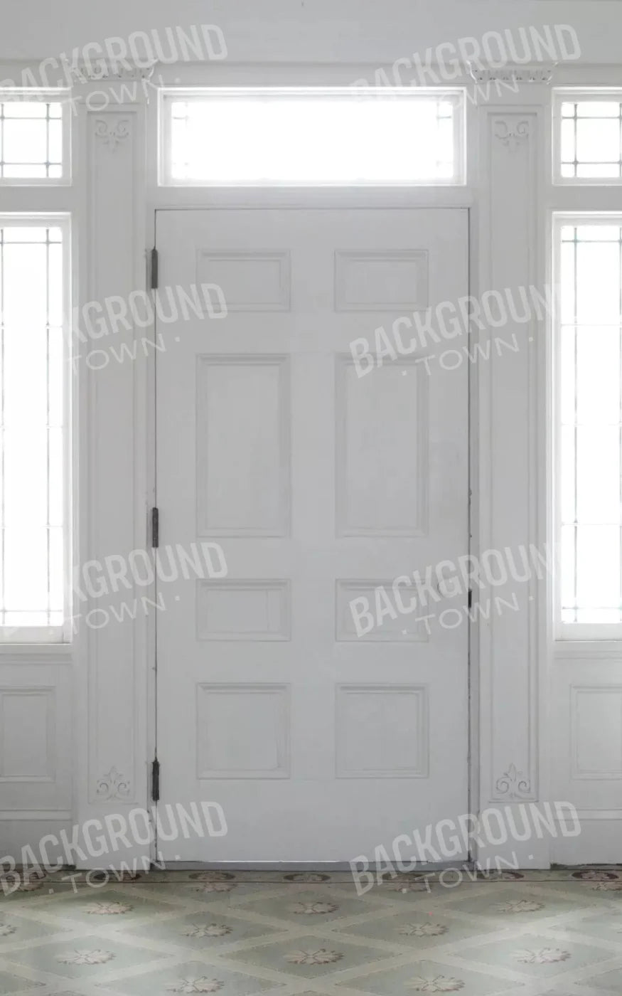 Mansion Door 9X14 Ultracloth ( 108 X 168 Inch ) Backdrop