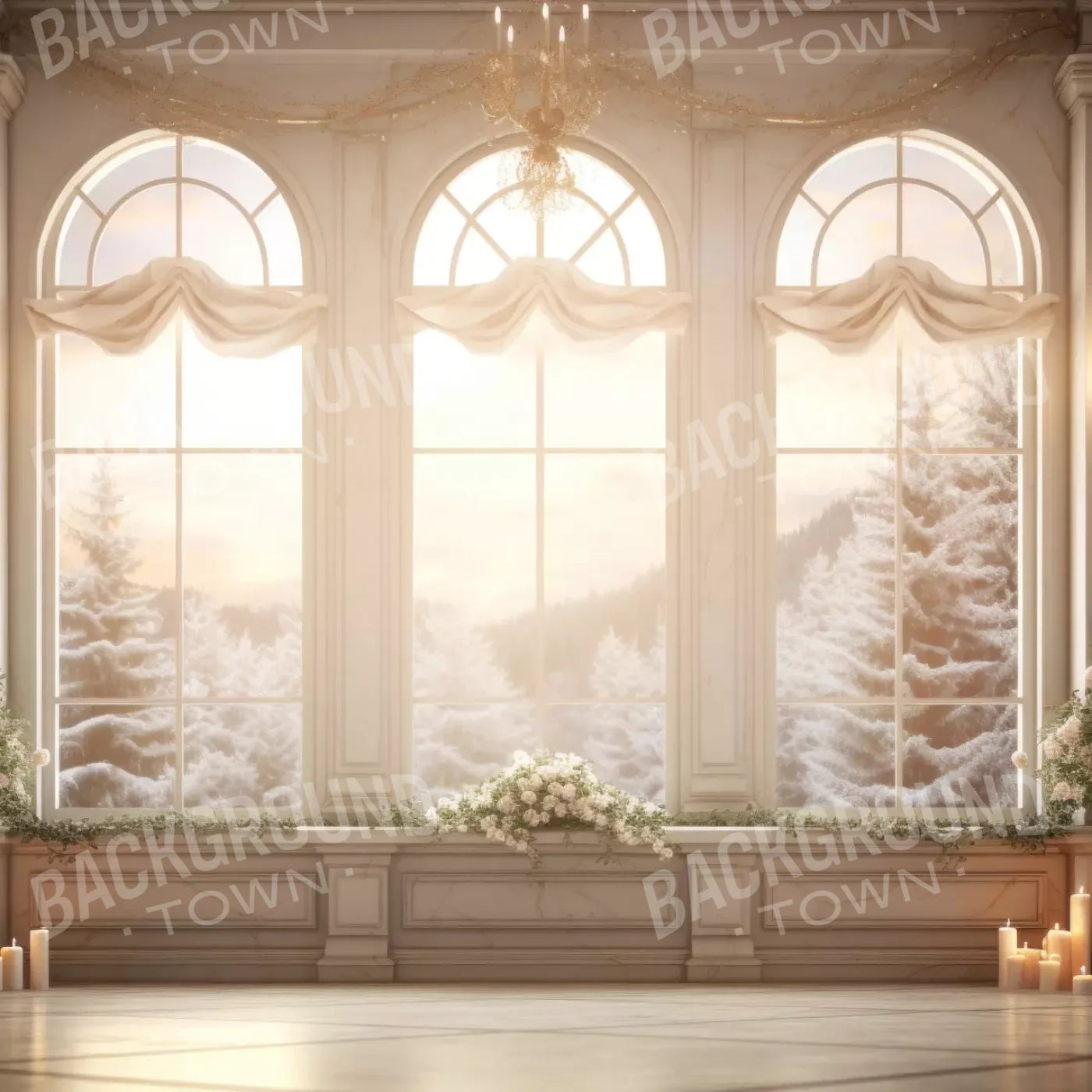Mansionwindows 10’X10’ Ultracloth (120 X Inch) Backdrop