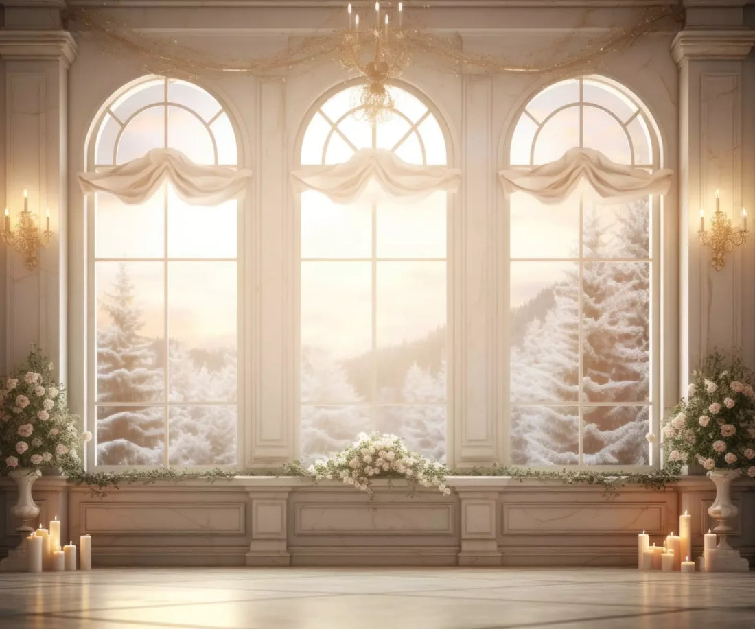 Mansionwindows 5’X4’2 Fleece (60 X 50 Inch) Backdrop