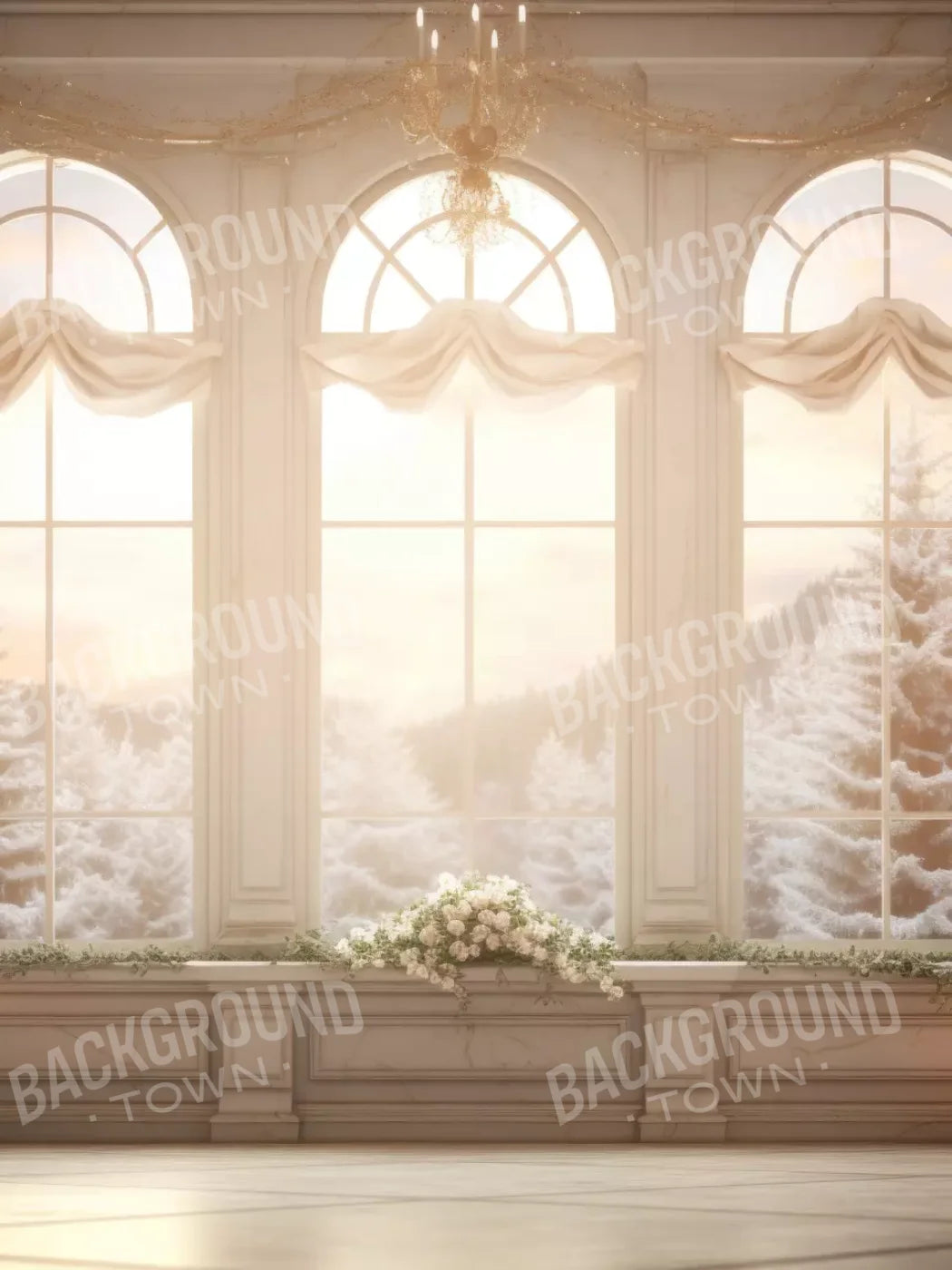 Mansionwindows 5’X6’8 Fleece (60 X 80 Inch) Backdrop
