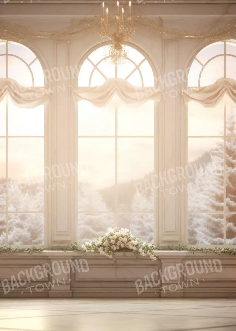 Mansionwindows 5’X7’ Ultracloth (60 X 84 Inch) Backdrop