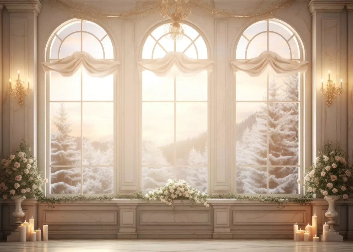Mansionwindows 7’X5’ Ultracloth (84 X 60 Inch) Backdrop
