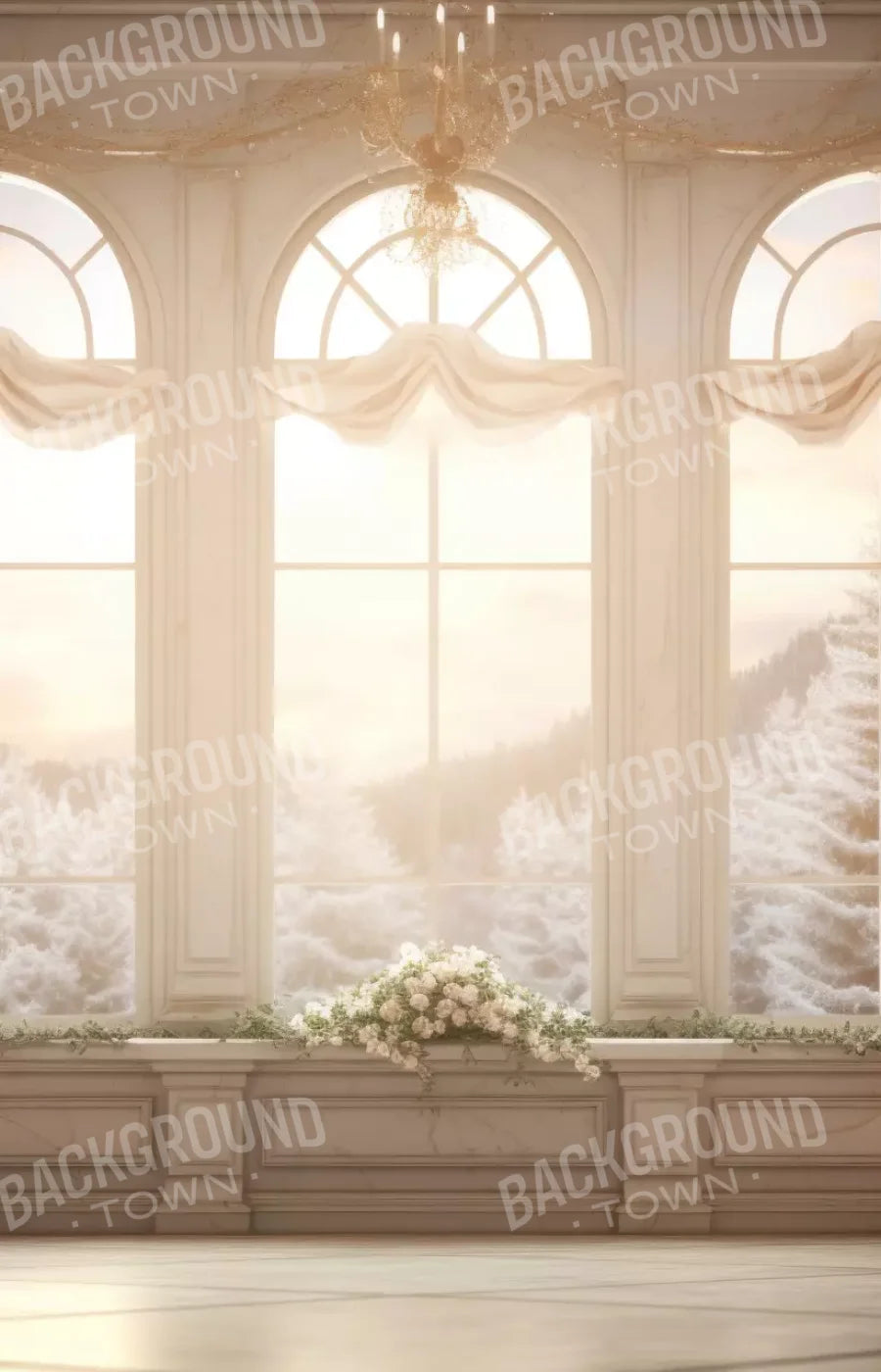 Mansionwindows 9’X14’ Ultracloth (108 X 168 Inch) Backdrop