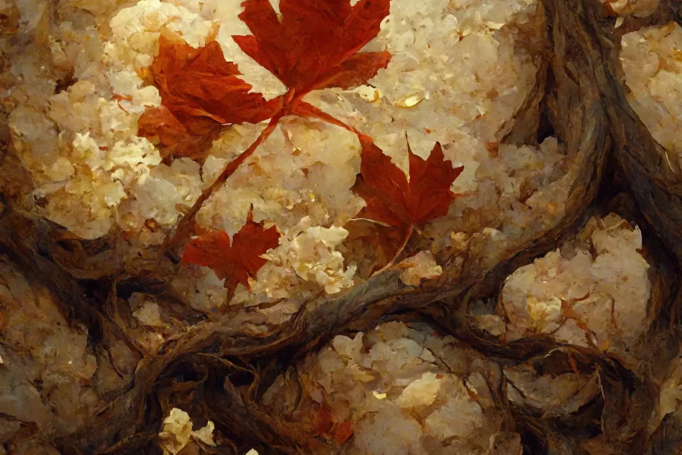 Maple Branches 12’X8’ Ultracloth (144 X 96 Inch) Backdrop