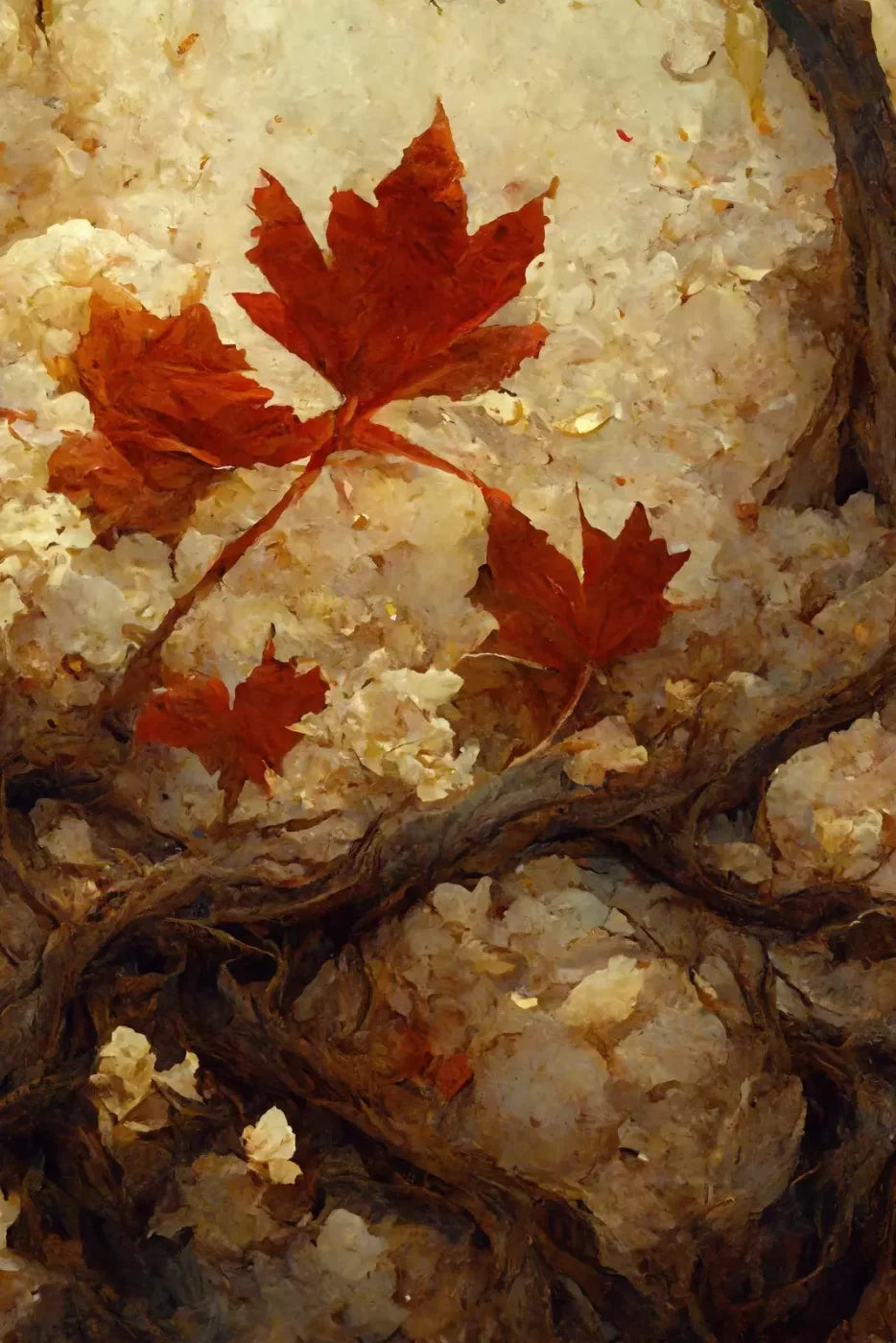 Maple Branches 8’X12’ Ultracloth (96 X 144 Inch) Backdrop