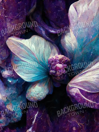 Marble Gems 8X10 Fleece ( 96 X 120 Inch ) Backdrop