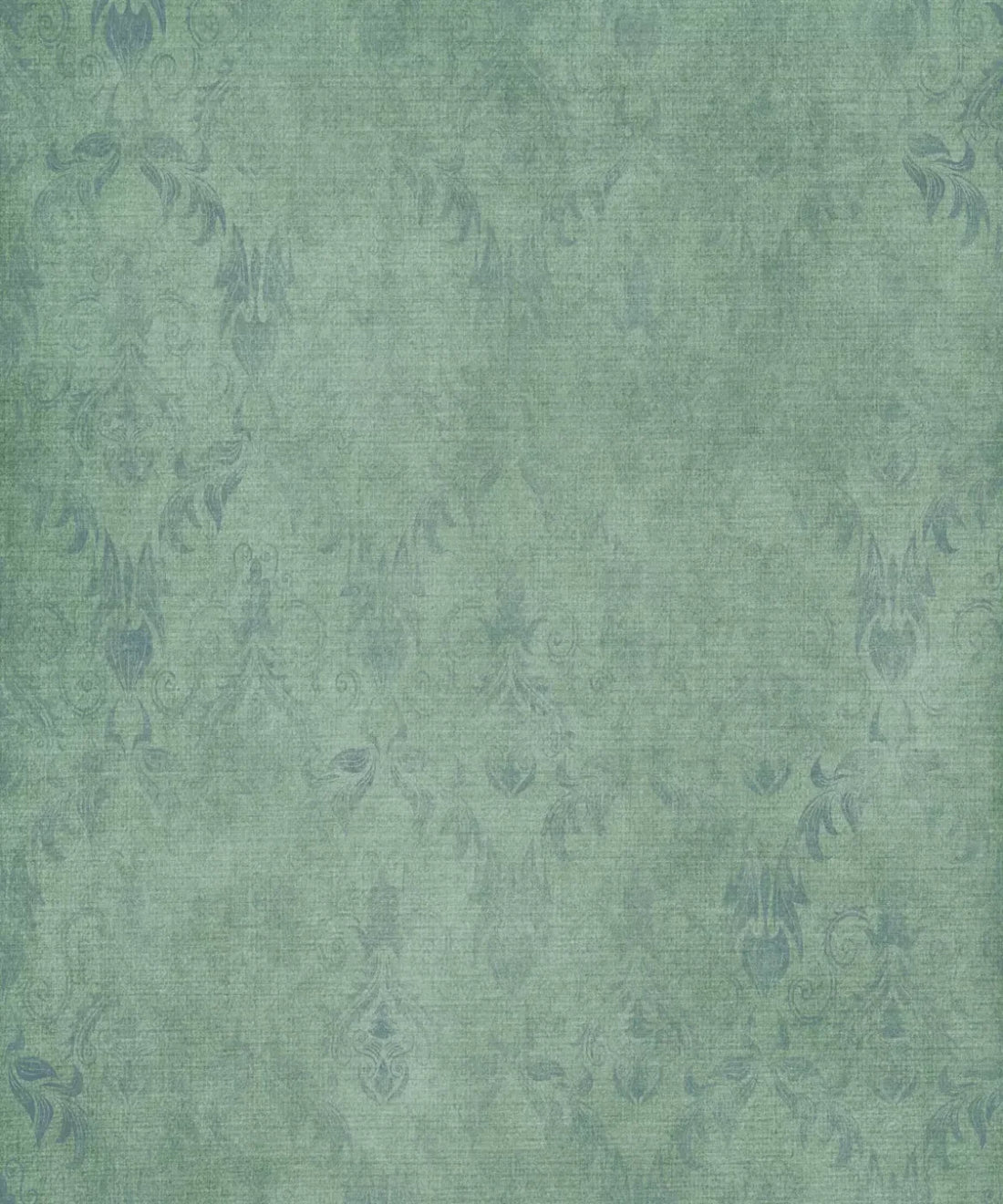 Green Damask Backdrop for Photography
