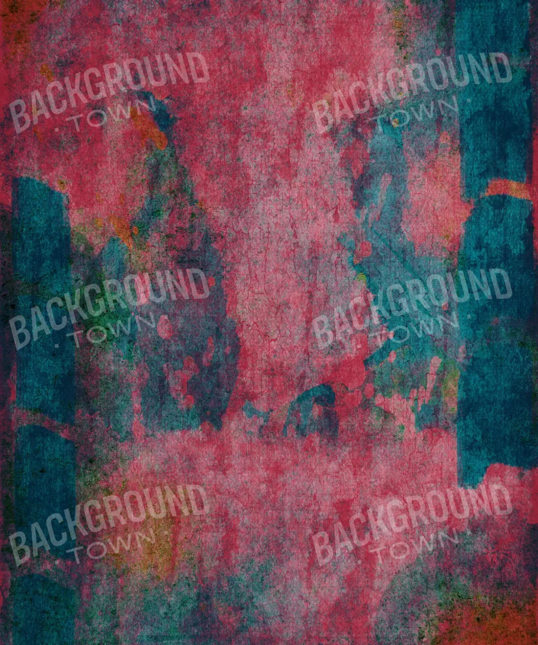 Multi-Color Urban Grunge Backdrop for Photography