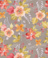 Gray Floral Backdrop for Photography
