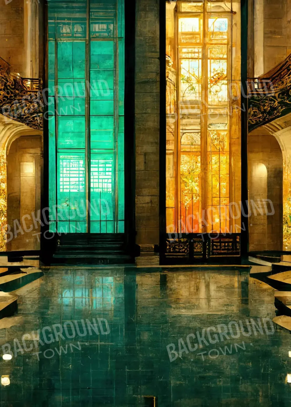Meeting Hall 5’X7’ Ultracloth (60 X 84 Inch) Backdrop