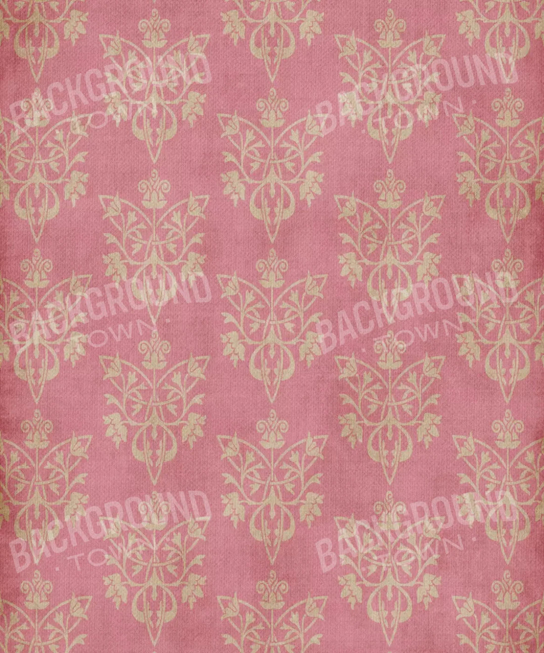 Pink Damask Backdrop for Photography