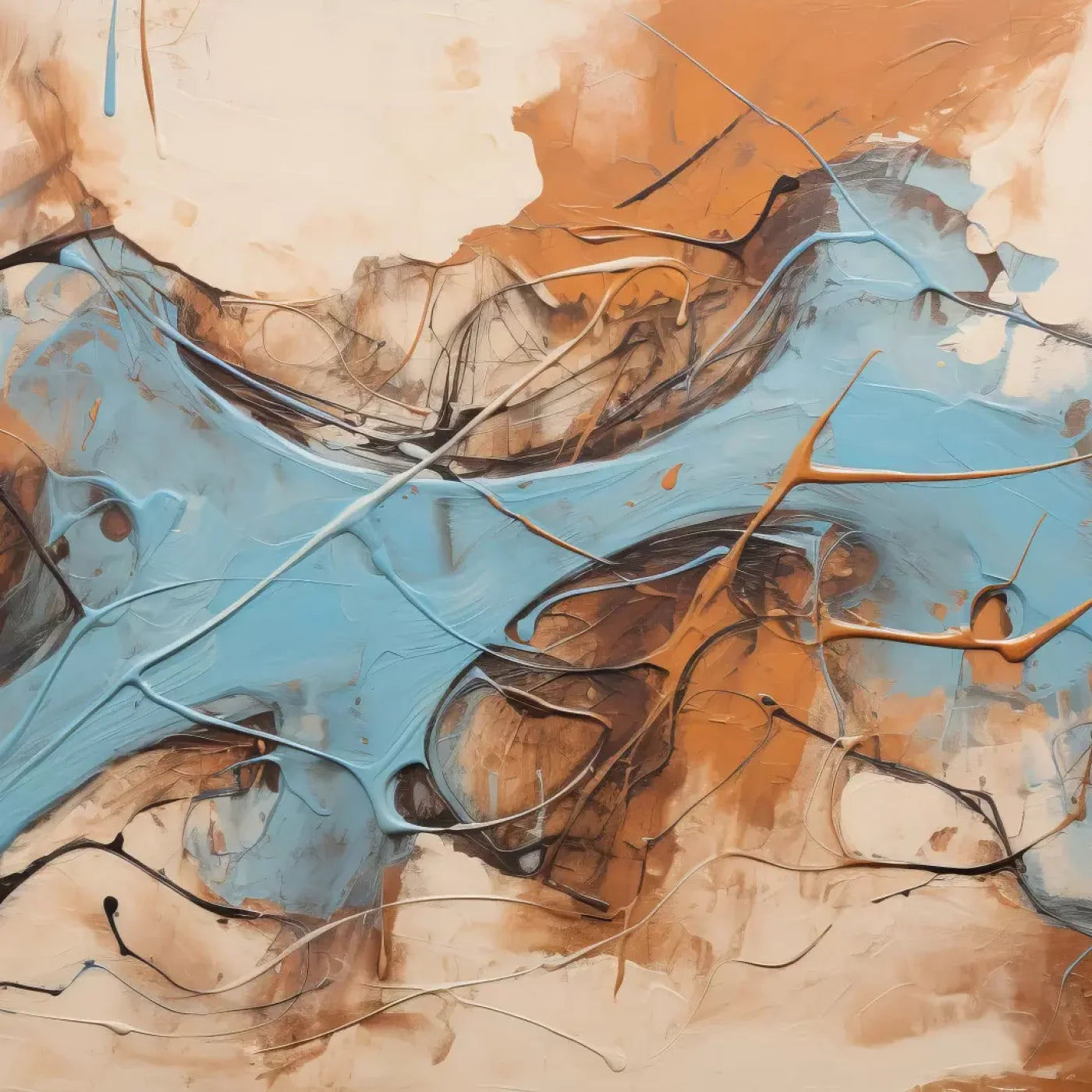 Melted Ice Cream 10’X10’ Ultracloth (120 X Inch) Backdrop