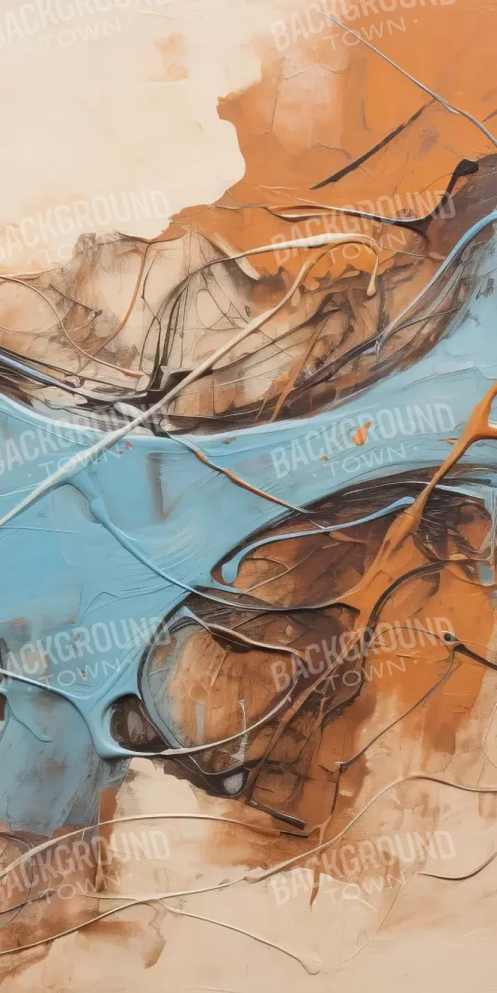 Melted Ice Cream 10’X20’ Ultracloth (120 X 240 Inch) Backdrop