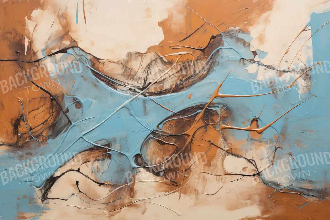 Melted Ice Cream 12’X8’ Ultracloth (144 X 96 Inch) Backdrop