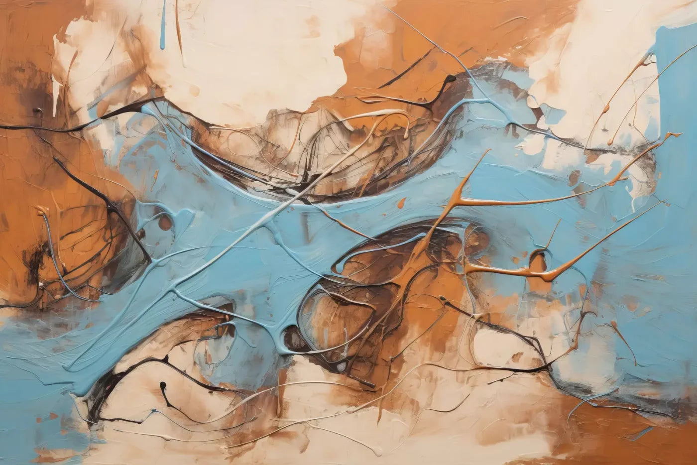 Melted Ice Cream 12’X8’ Ultracloth (144 X 96 Inch) Backdrop