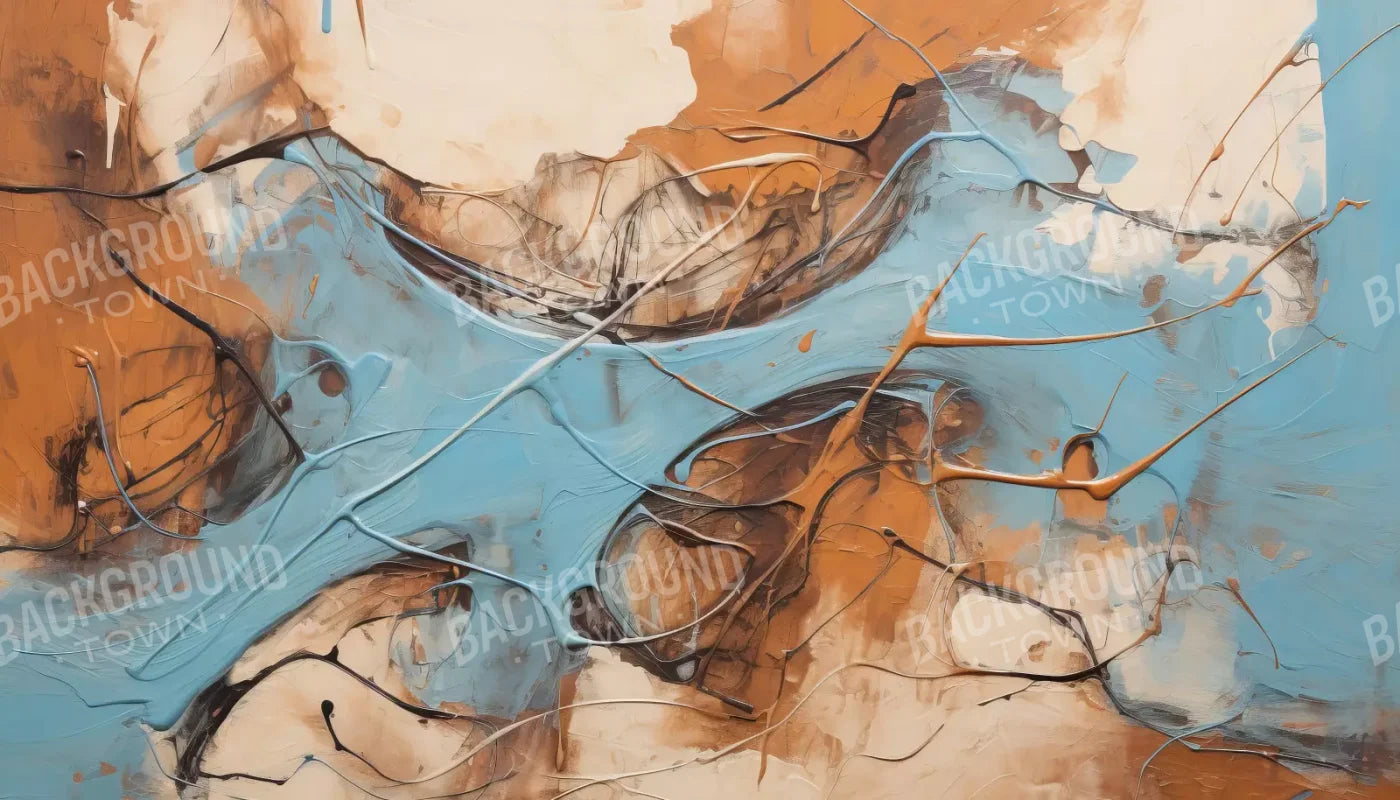 Melted Ice Cream 14’X8’ Ultracloth (168 X 96 Inch) Backdrop