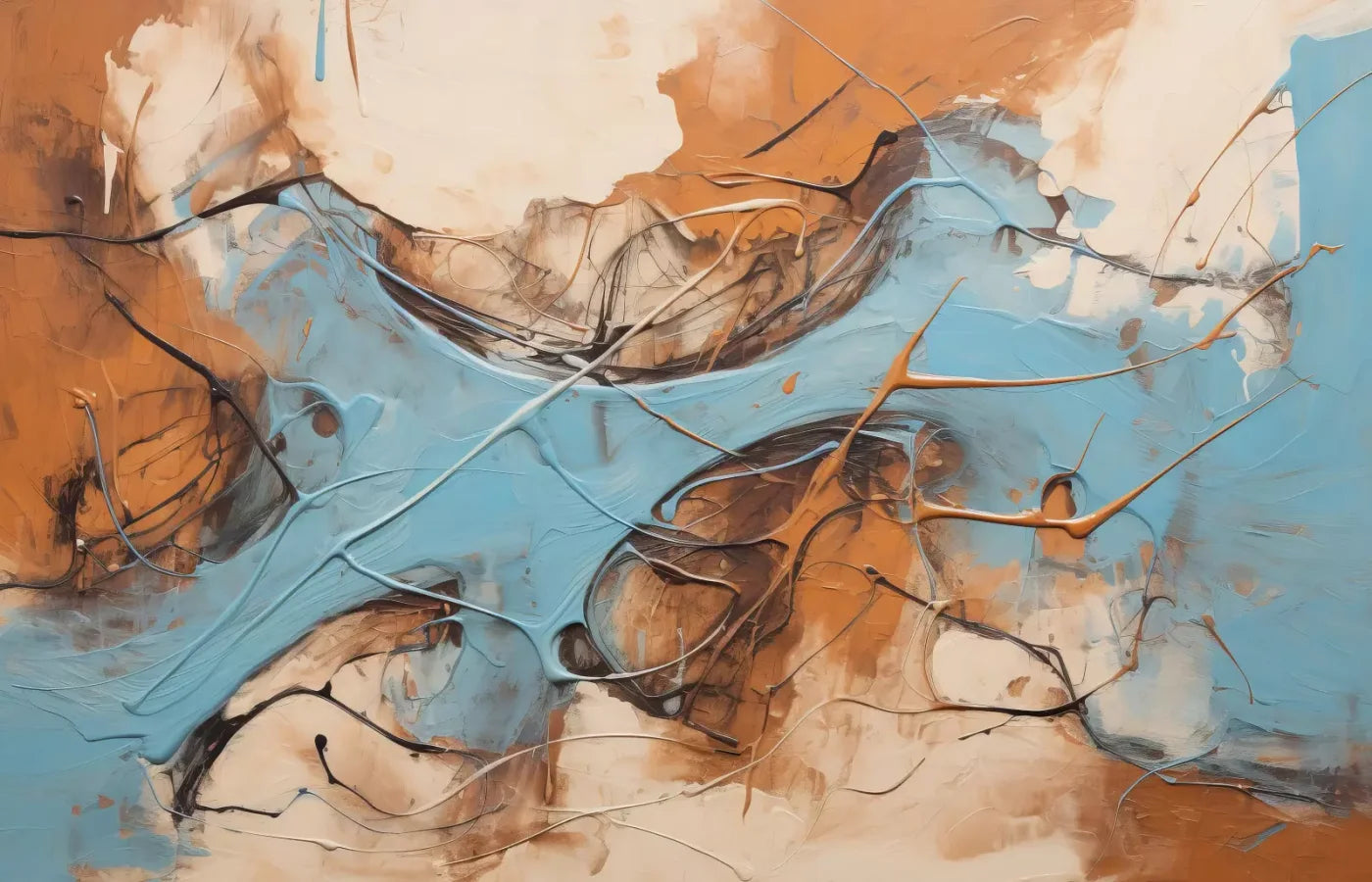 Melted Ice Cream 14’X9’ Ultracloth (168 X 108 Inch) Backdrop