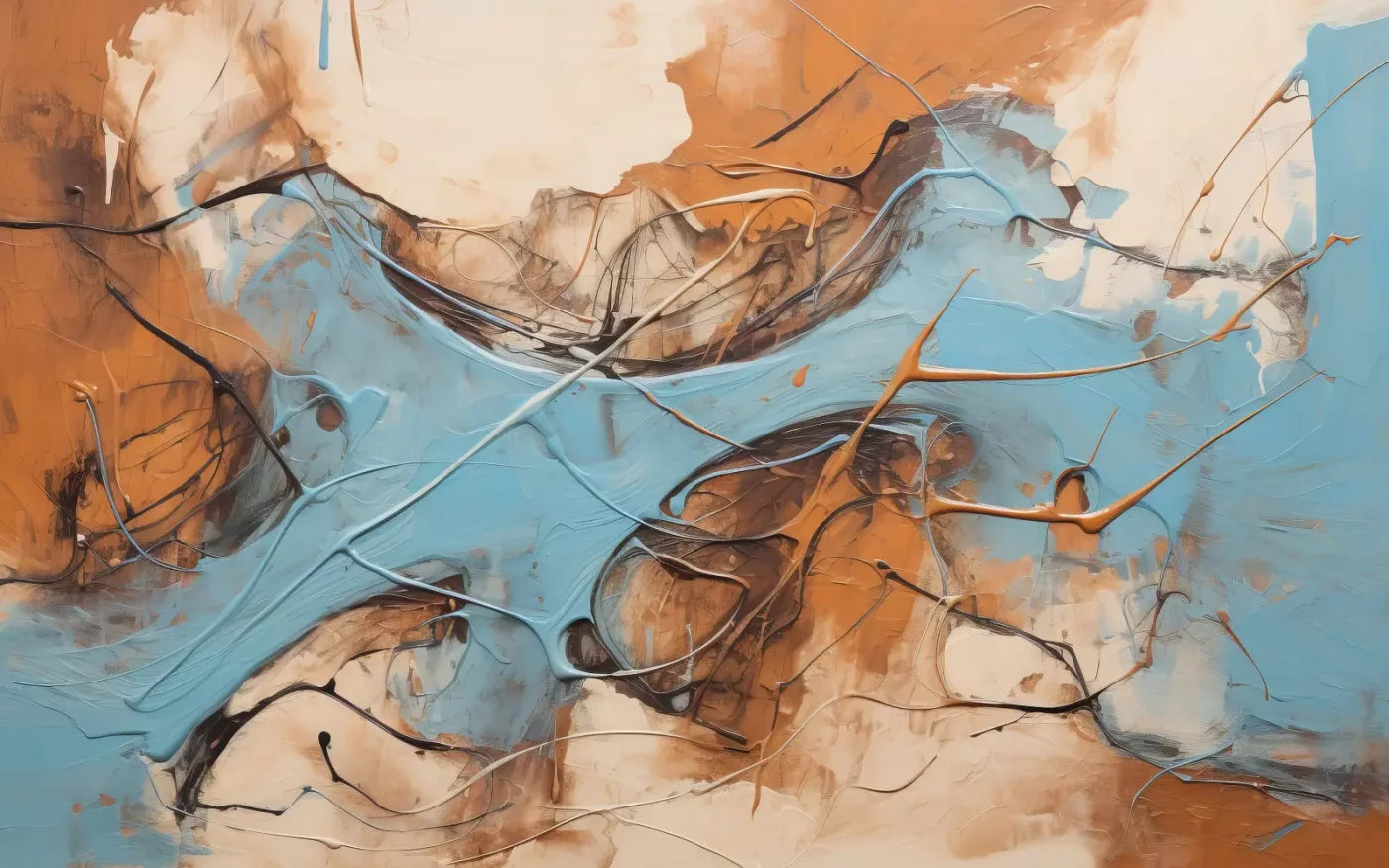 Melted Ice Cream 8’X5’ Ultracloth (96 X 60 Inch) Backdrop