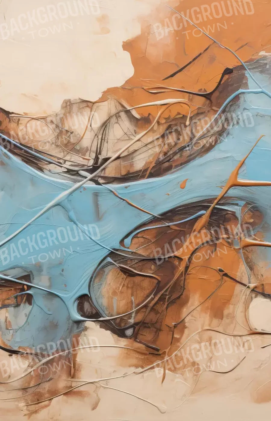 Melted Ice Cream 9’X14’ Ultracloth (108 X 168 Inch) Backdrop