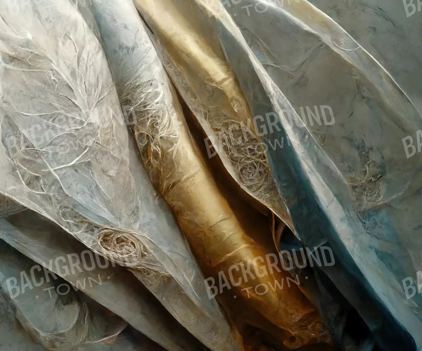 Metallic Silk 5X42 Fleece ( 60 X 50 Inch ) Backdrop